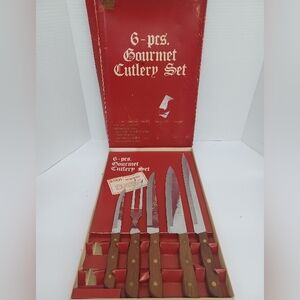 Vintage royal household knife set